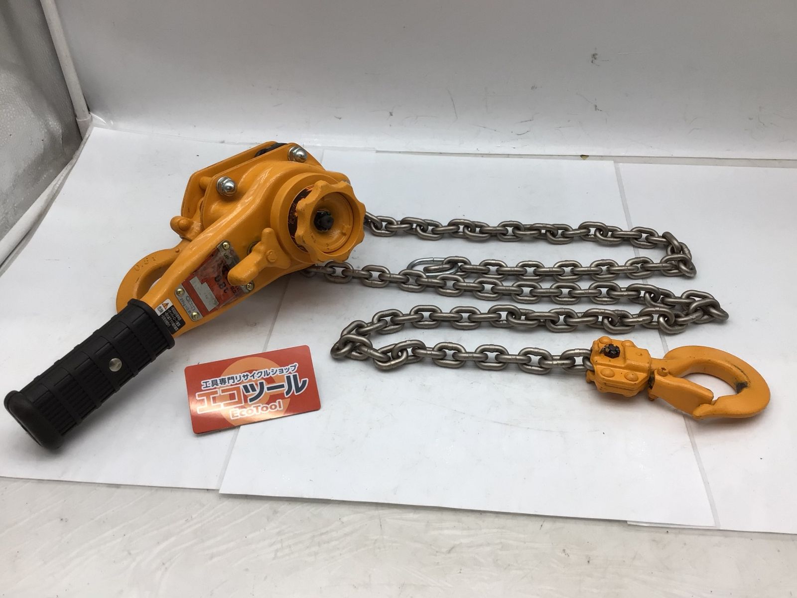 品 KITO キトー 0.8tレバーブロック LB008 ITT6JRAK5IMO エコツール知立店 M02