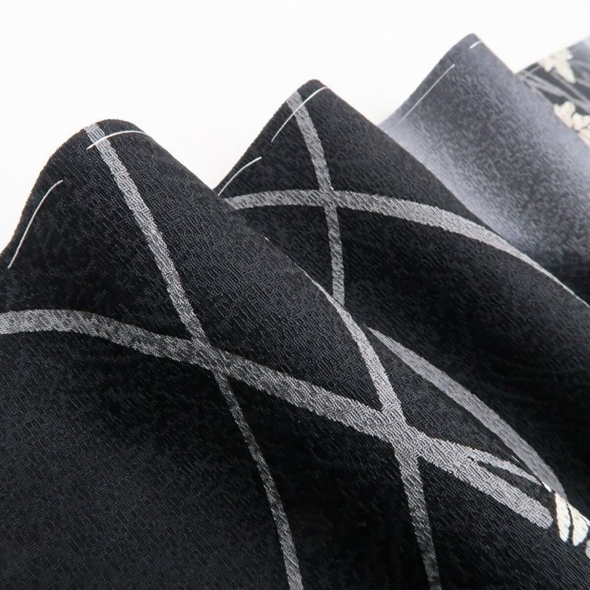 ❁tomihisa❁ 着物 正絹 自分を演じて自分らしく 花影に我を映して夢路を綴る 仕付け糸付 訪問着 5379