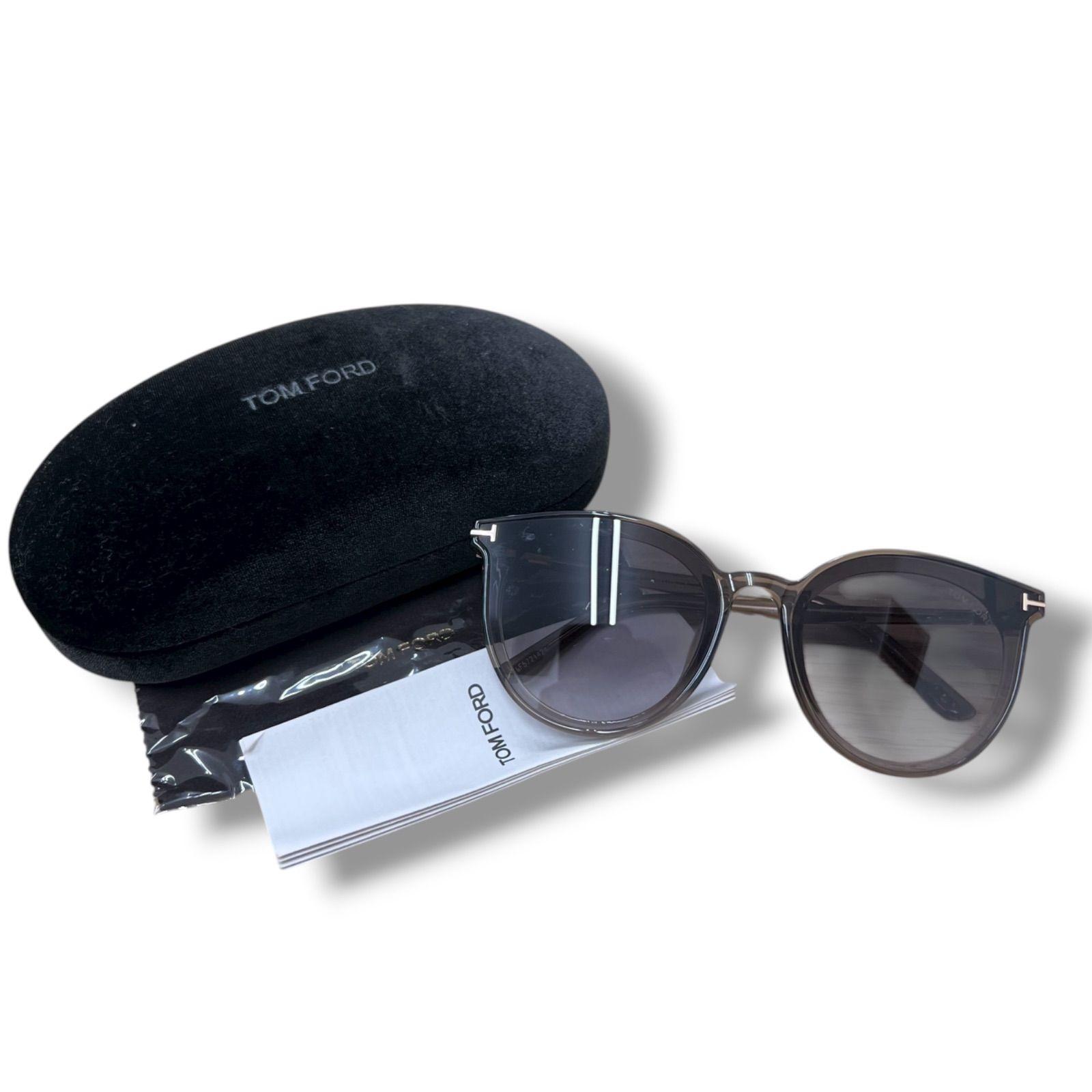 TOM FORD トムフォード サングラス グレー グレデーション TF807-K 鑑定済み
