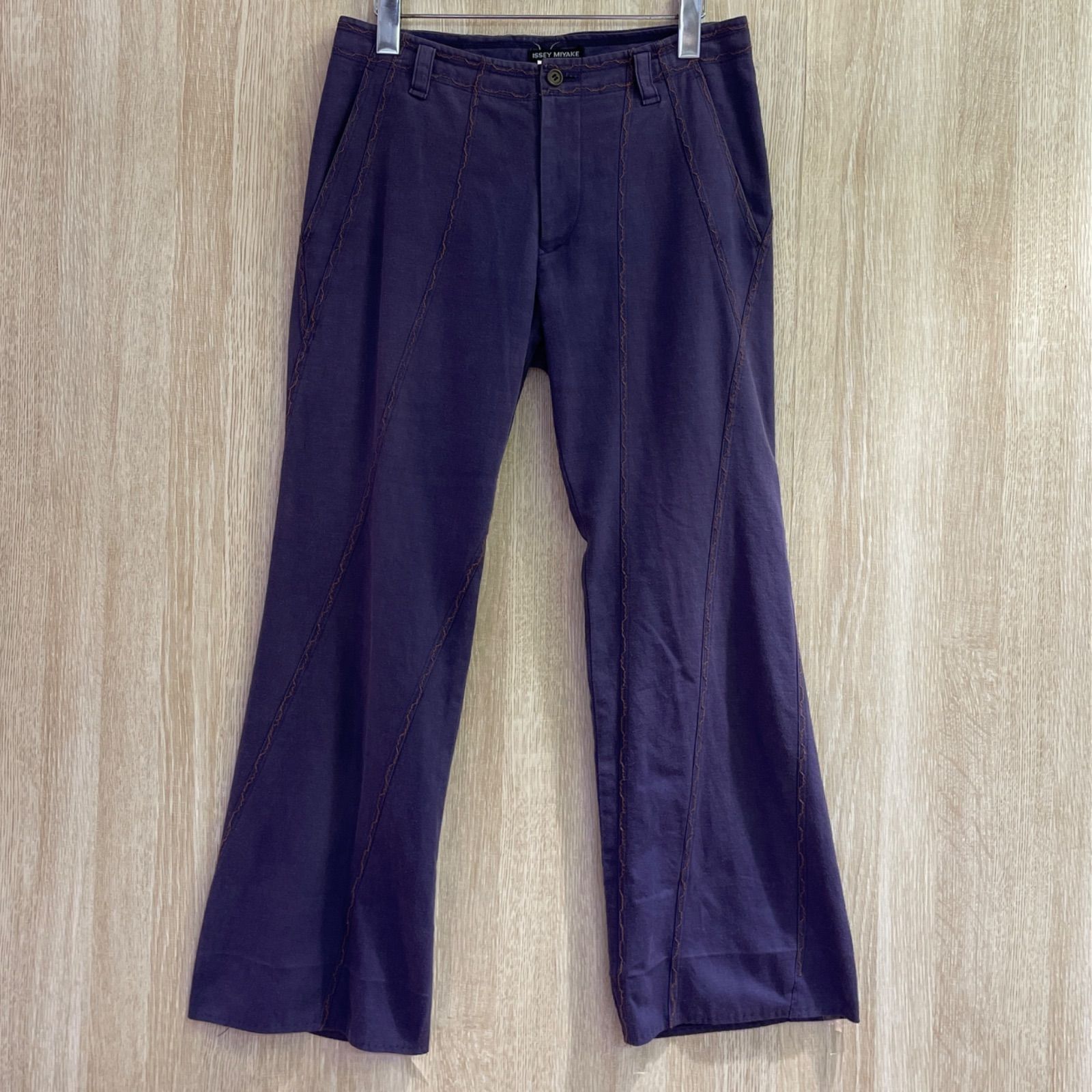 ISSEY MIYAKE イッセイ ミヤケ デザイン フ パンツ サイズ2 G0068