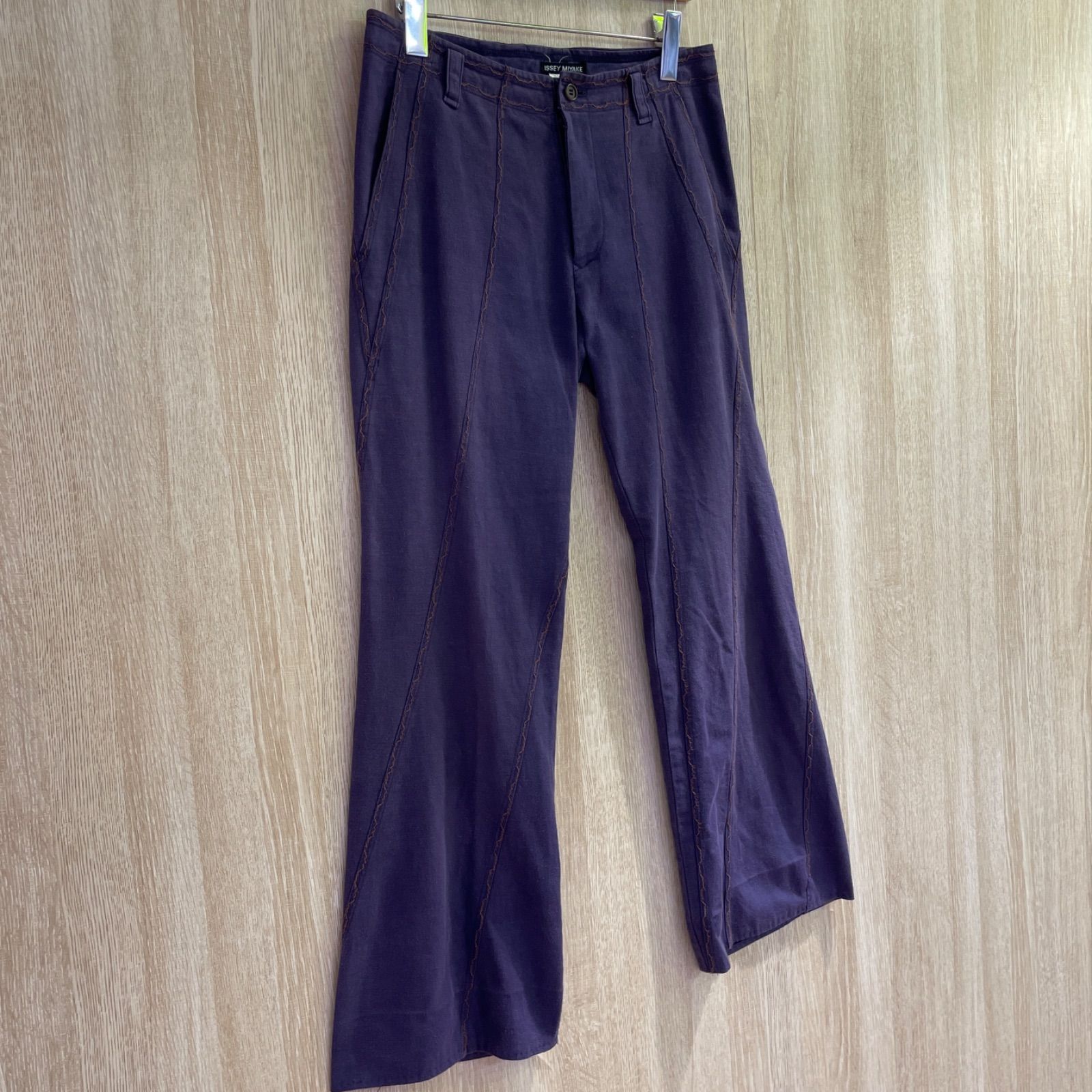 ISSEY MIYAKE イッセイ ミヤケ デザイン フ パンツ サイズ2 G0068