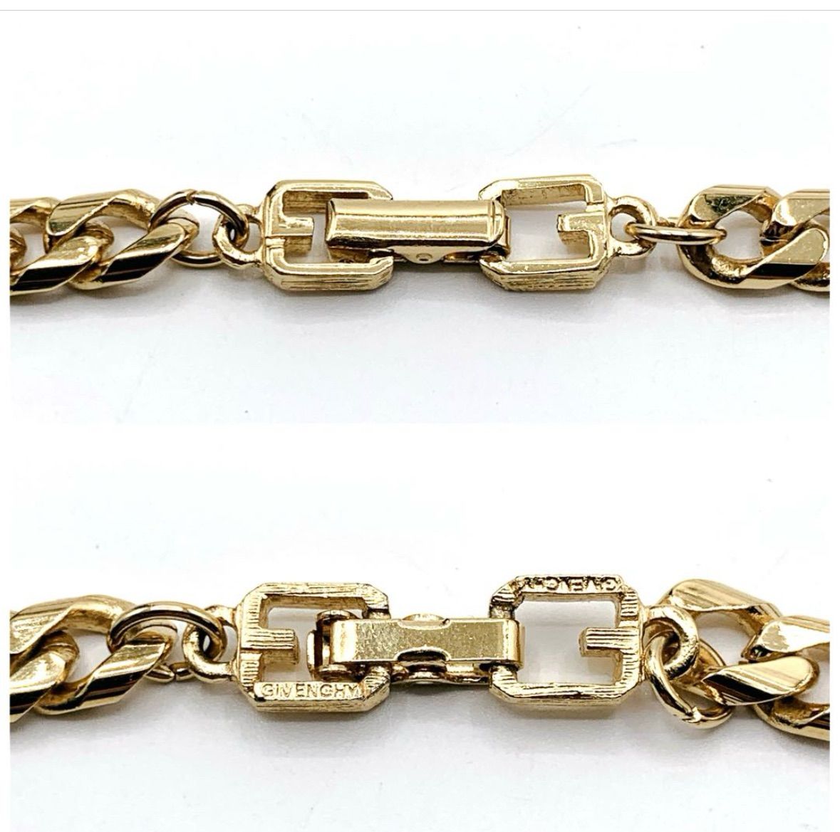 GIVENCHY ジバンシー ネックレス ゴールドチェーン 喜平デザイン