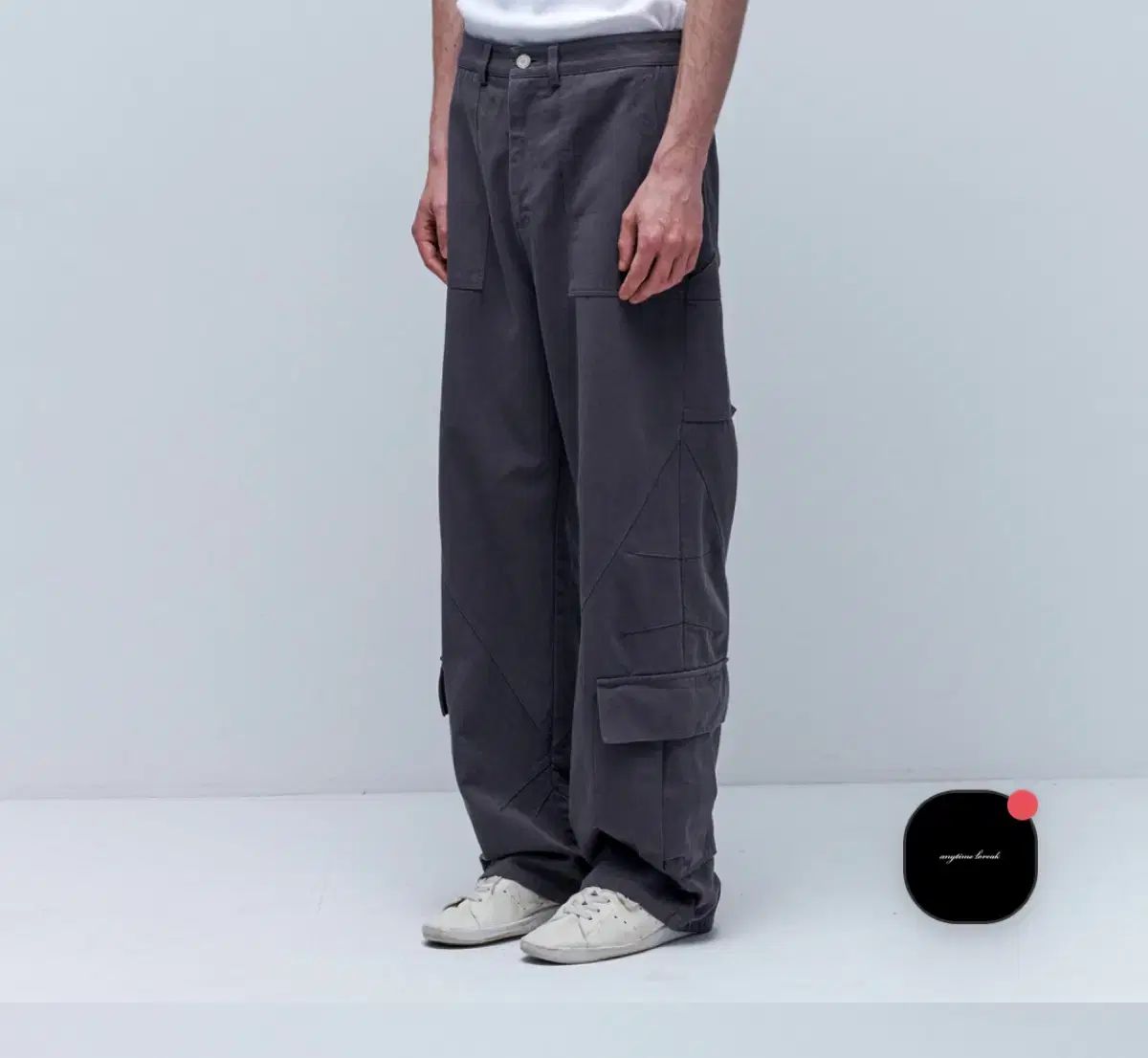 M ANYTIMELOREAK パンツ グレー