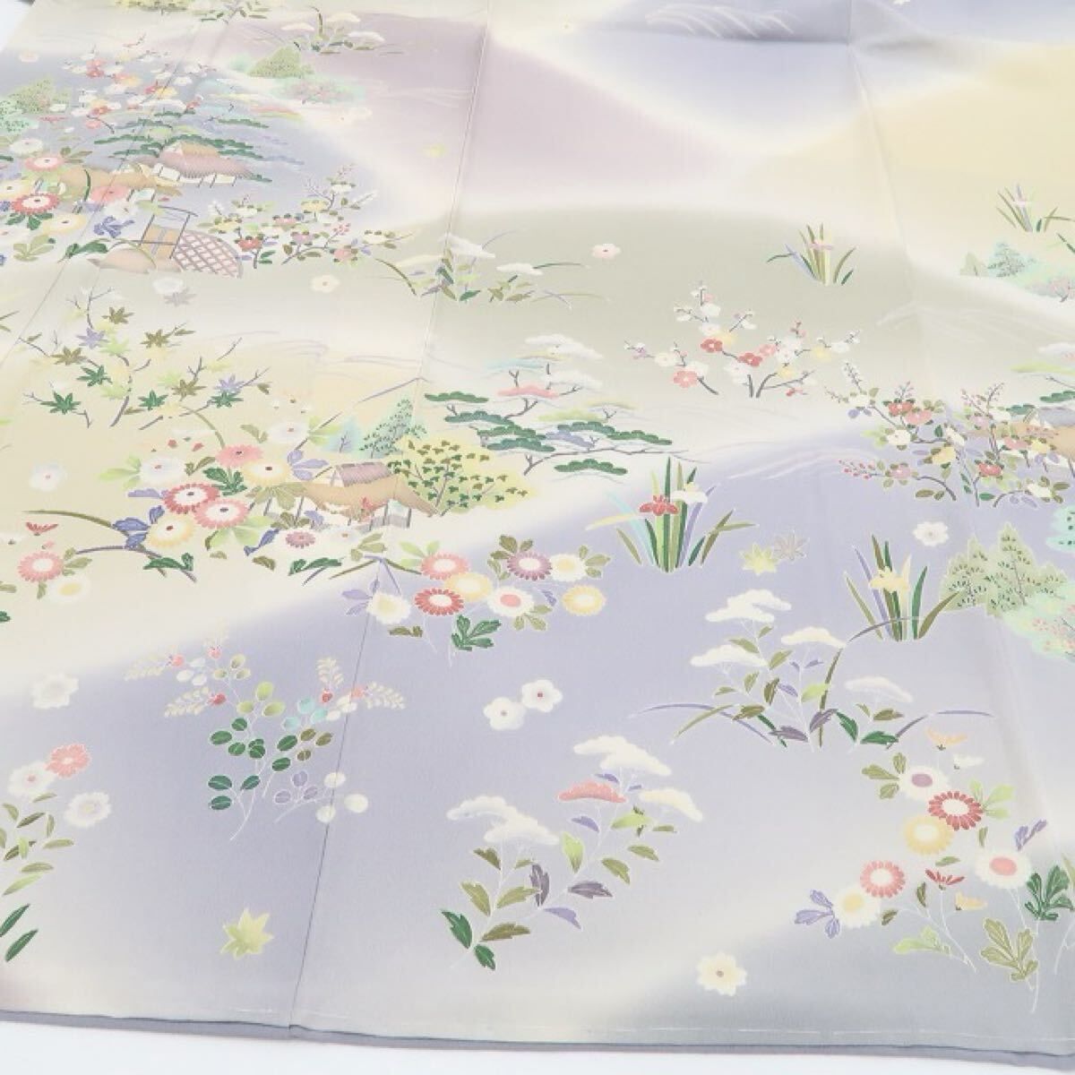 新品 茶屋辻 着物 正絹“古に想いを馳せて詩を詠む”仕付け糸付 訪問着 5367 ❁tomihisa❁新品 茶屋辻 着物 正絹“我が心の理想郷…古に想いを馳せて