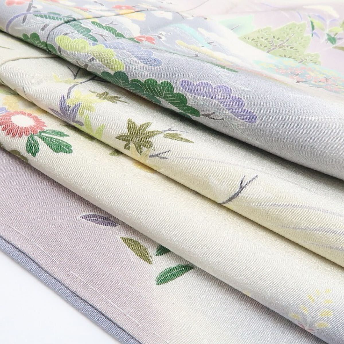 新品 茶屋辻 着物 正絹“古に想いを馳せて詩を詠む”仕付け糸付 訪問着 5367 ❁tomihisa❁新品 茶屋辻 着物 正絹“我が心の理想郷…古に想いを馳せて