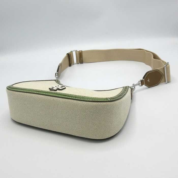 【新品】トリーバーチ 165992 0625 925 バッグ ショルダーバッグ TORY BURCH THEA キャンバス クロコ調アラウンドエッジ ダブルTレザーロゴ クロスボディ 2WAY 斜め掛け アウトレット レディース Tory Burch - 【新品】トリーバーチ 165992 0625 925 バッグ