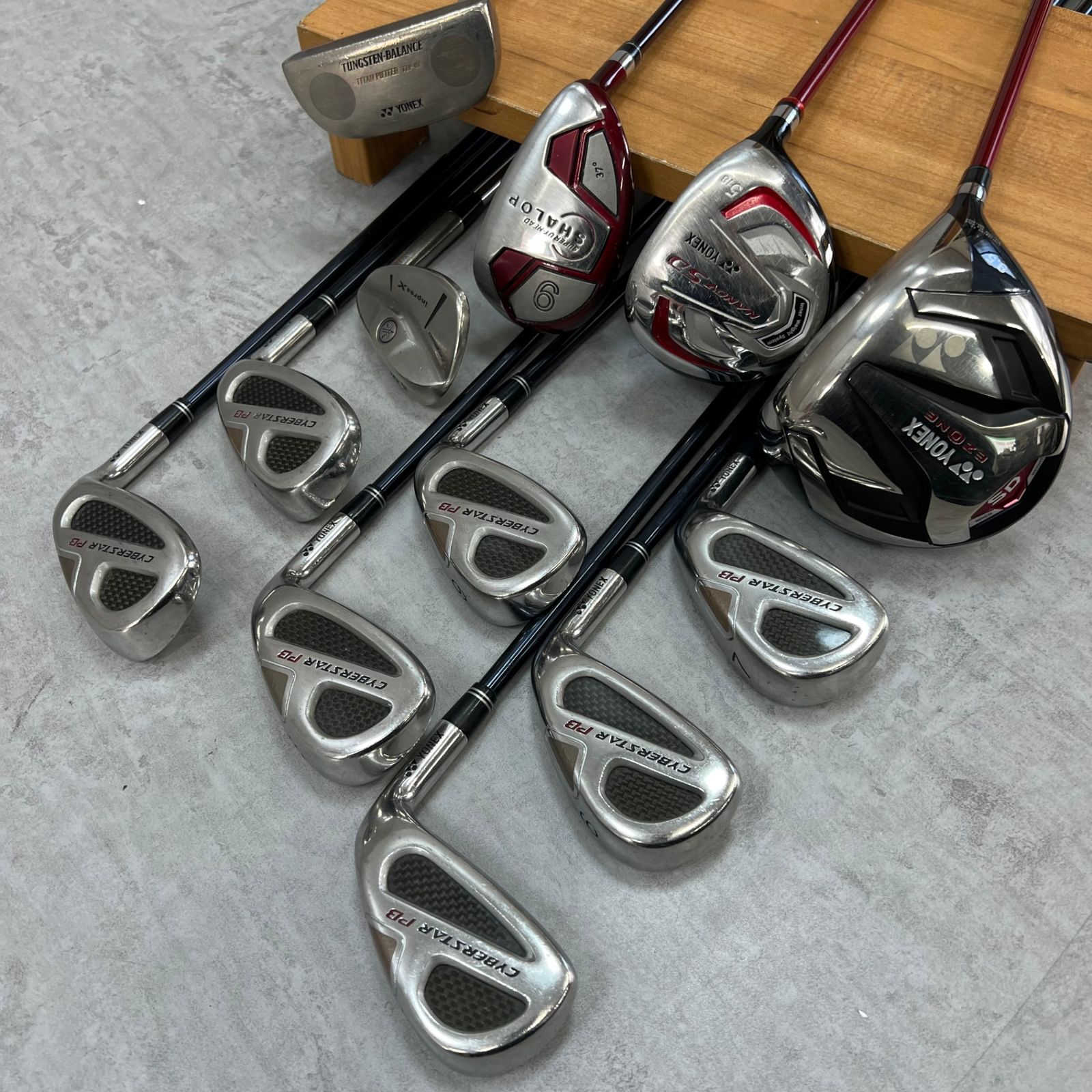 ヨネックス アディダス メンズゴルフ クラブセット 12本 右利き用