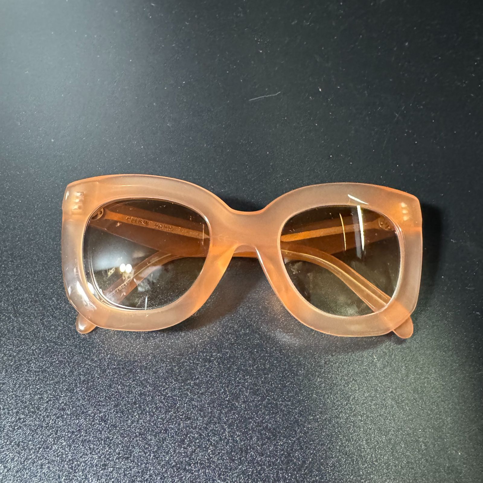 セリーヌ サングラス ピンク 度あり B25110957