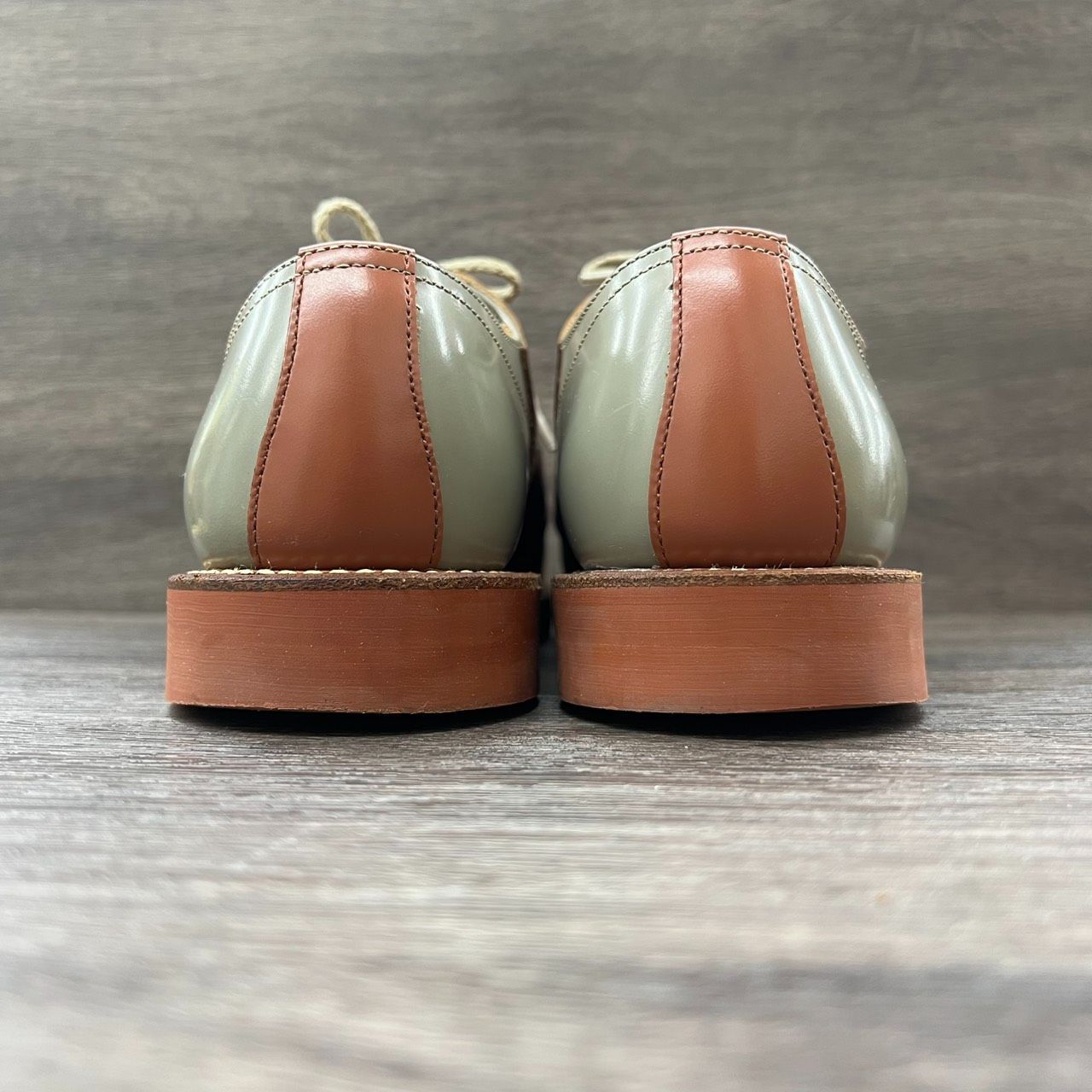 【未使用級】リーガル 不変のデザイン サドルシューズ ブラウンソーテル 25cm 未使用級】リーガル 不変のデザイン サドルシューズ ブラウンソーテル