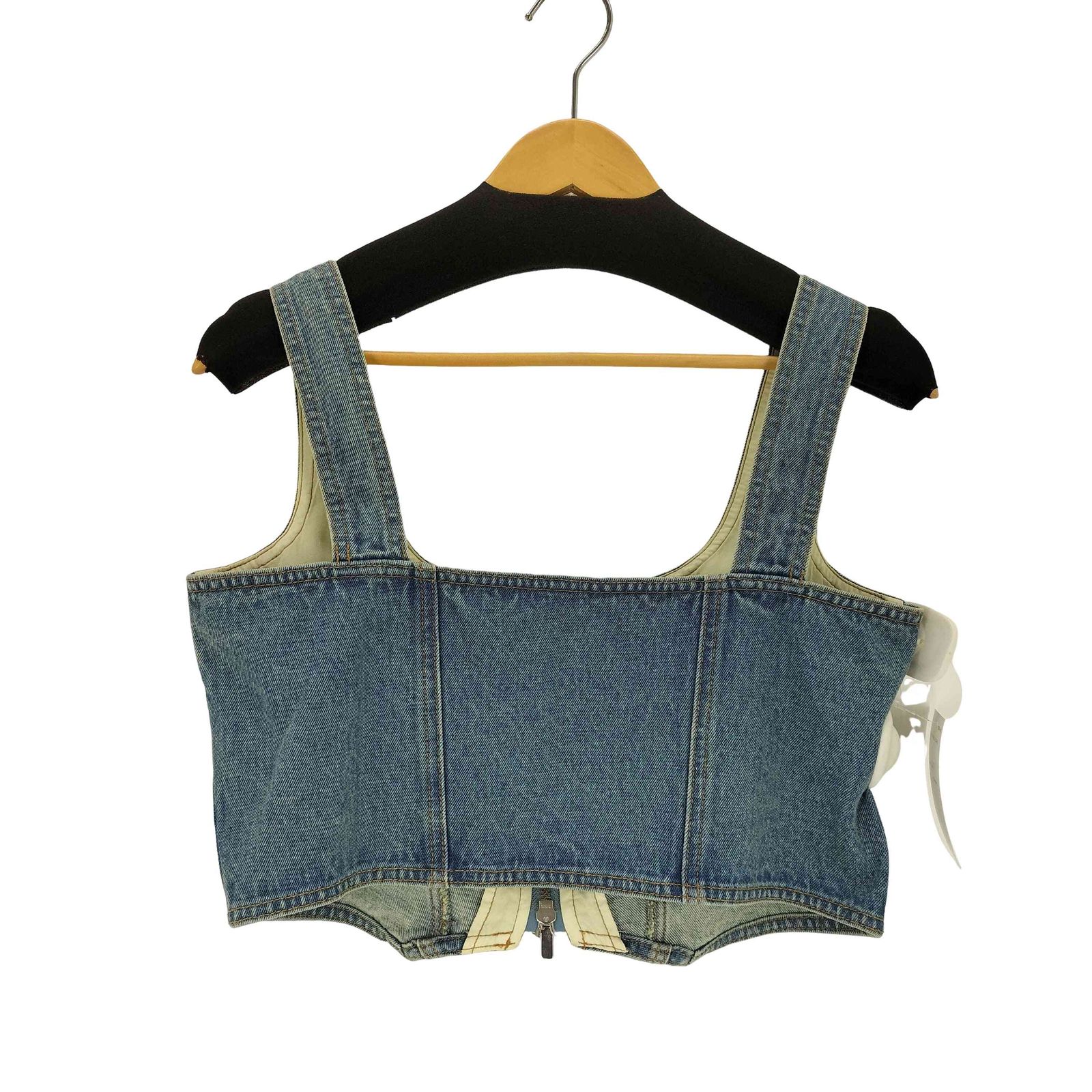 メゾン MAISON SPECIAL Studs Denim Bustier レディース