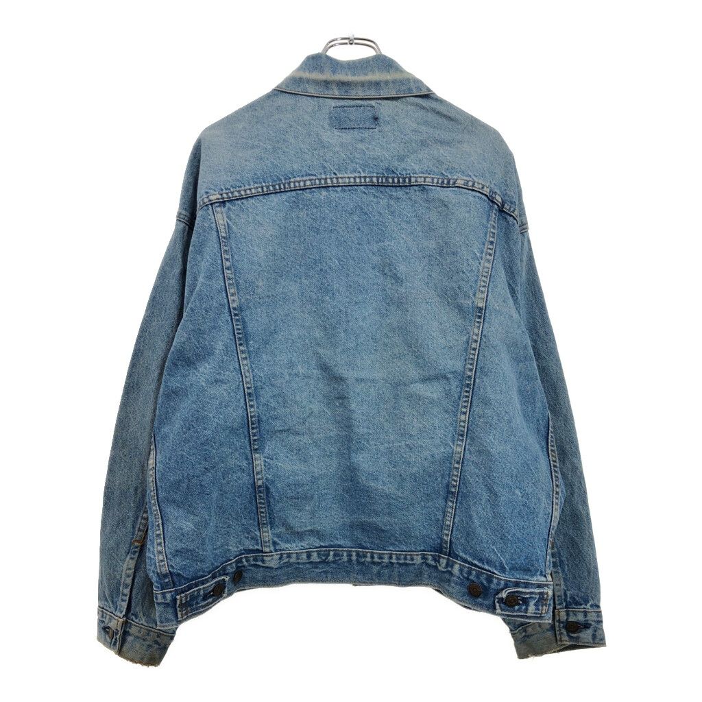 80年代 Levi s リーバイス 70507-0214 デニムジャケット ブルー メンズ XL 古着 U4536