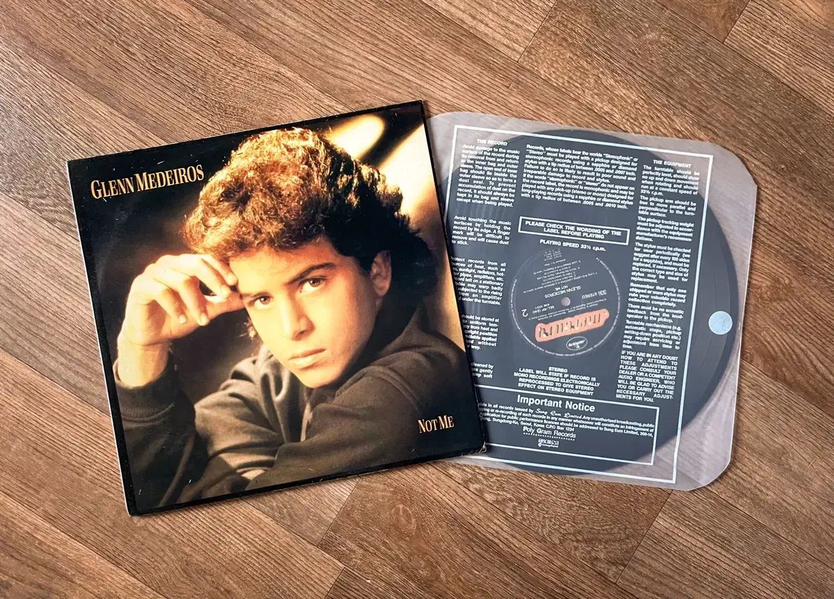 グレン メデイロス Glenn Medeiros LP 記録