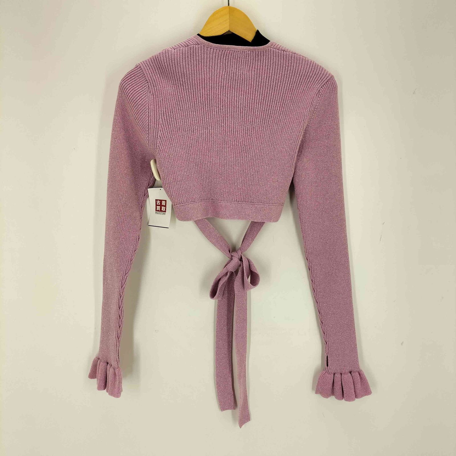heaven by marc jacobs(マークジェイコブス) Sandy Liang Sparkly Bolero Pink レディース import：M 【中古】【ブランド古着バズストア】 マークジェイコブス heaven by marc jacobs Sandy Liang Sparkly