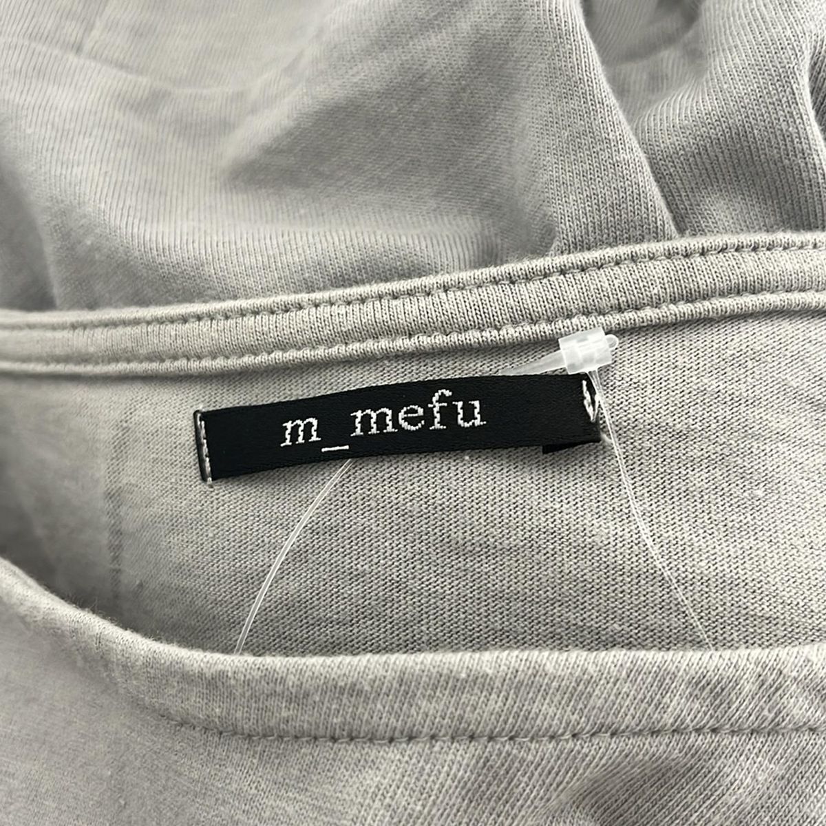 美品　芽風　mefu　センソユニコ　長袖　カットソー　グレー　M 美品 芽風 mefu センソユニコ 長袖 カットソー グレー M Sensounico