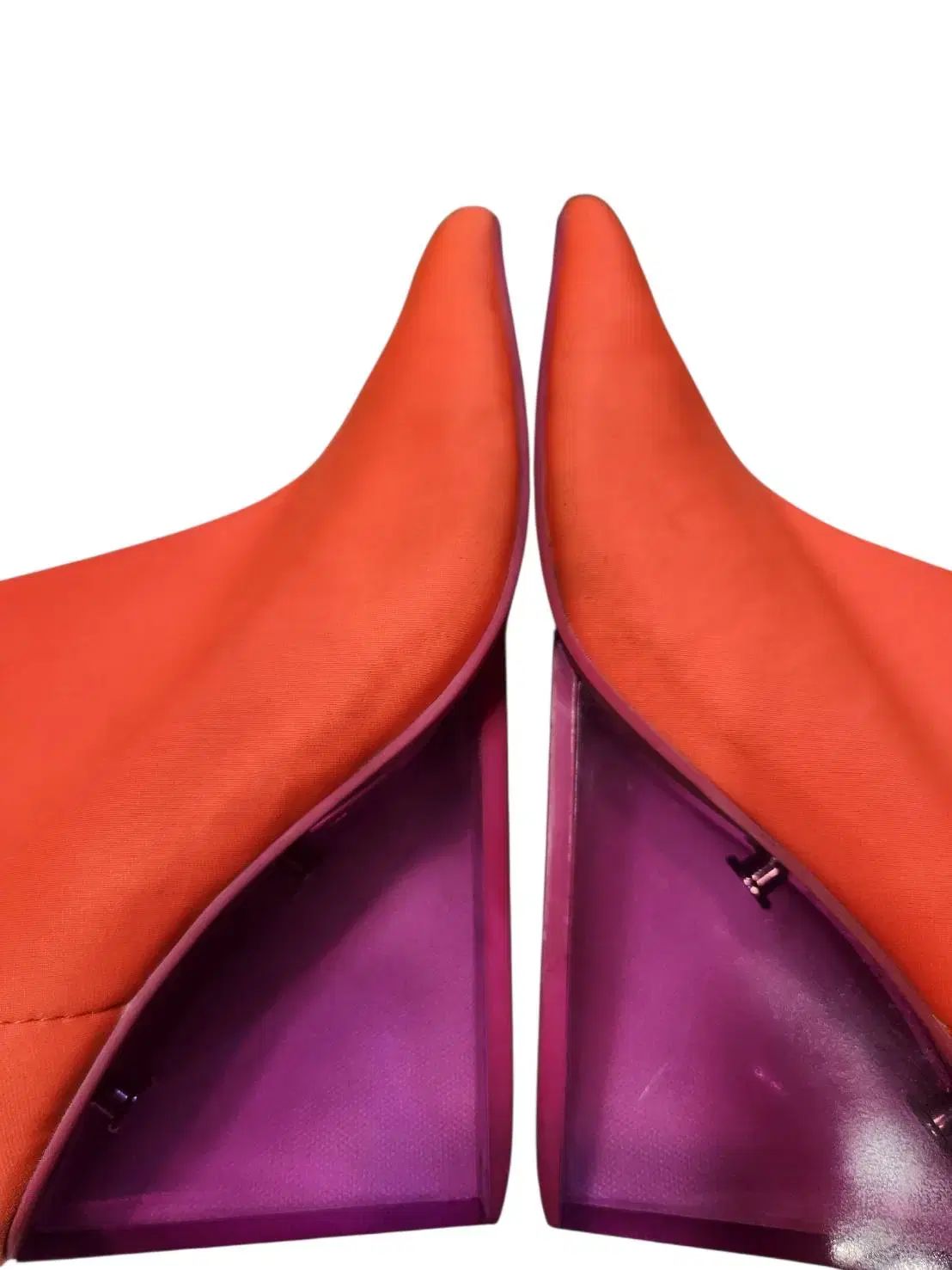  230 ジェフリーキャンベル クリアヒール ツートン バイ ブーツヒール 1110 その他 ブーツ