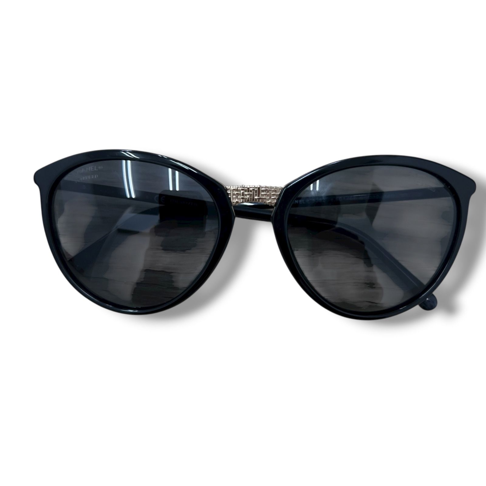 Y CHANEL シャネル サングラス ブラック ゴールド ココマーク 5382-A