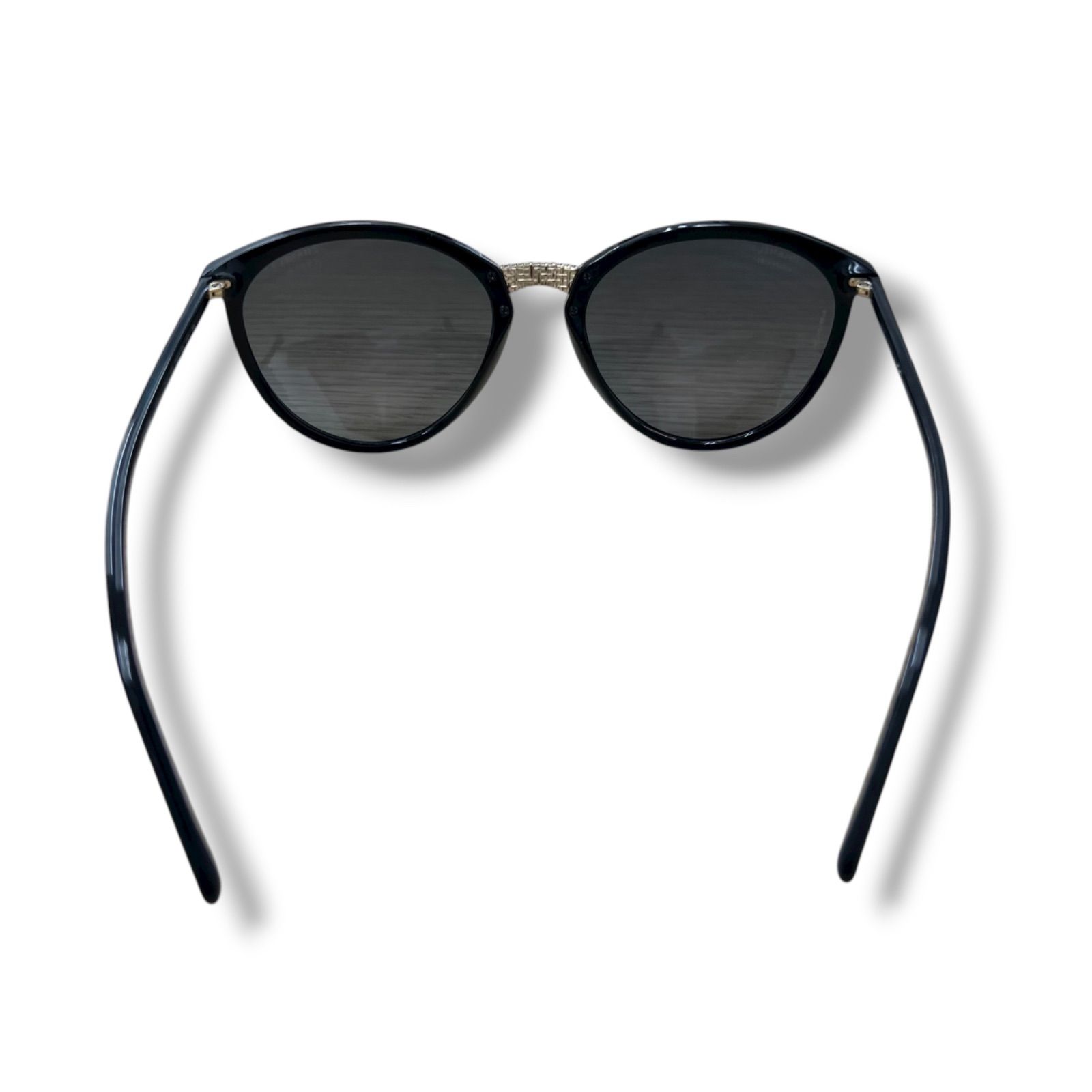  Y CHANEL シャネル サングラス ブラック ゴールド ココマーク 5382-A サングラス 小物