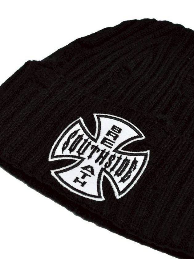 BREATH/ southside cross damage rib beanie 【公式通販】