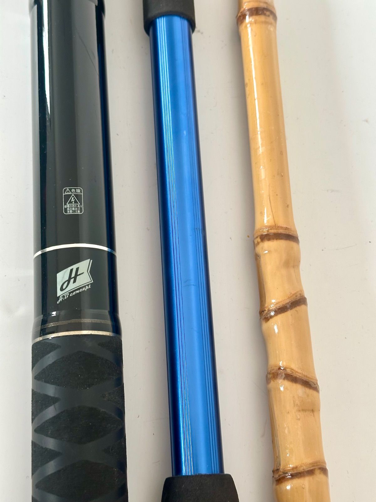 釣具 ギャフ 3本セット シャフト付き 船 磯 堤防 釣竿 ゴールデンミーン OLIVEOS_COM_TR