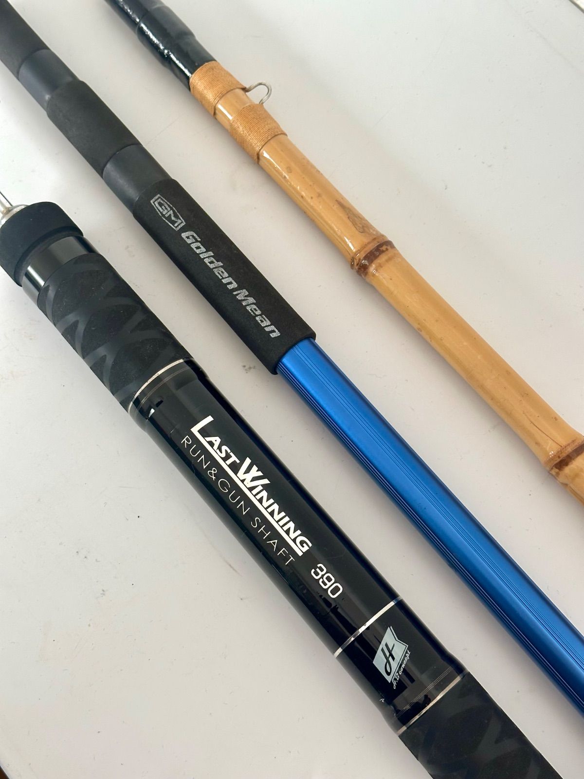 釣具 ギャフ 3本セット シャフト付き 船 磯 堤防 釣竿 ゴールデンミーン