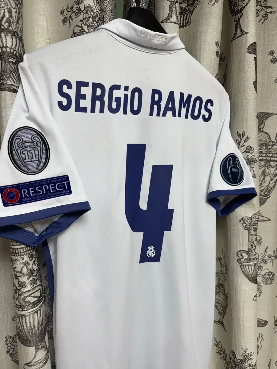 タグ付き) 16-17 レアルマドリード No.4 セルヒオ・ラモス - メルカリ