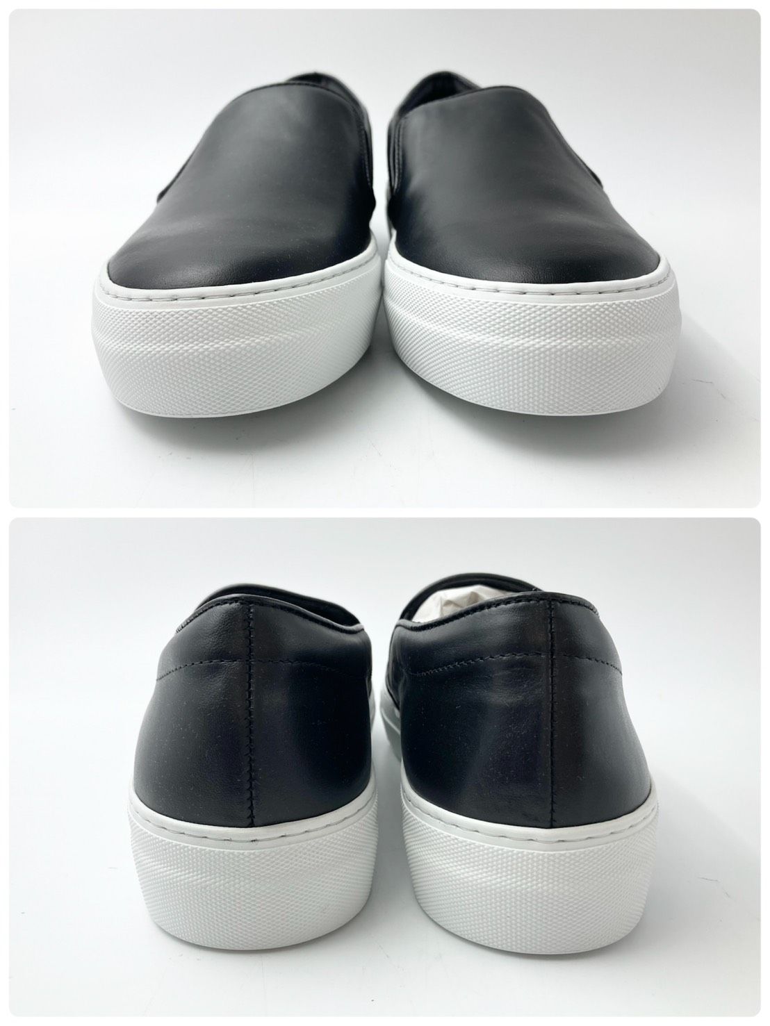 PELLICO SUNNY ペリーコサニー LOTUS GIOIA M001 レザー スリッポン 40 NERO