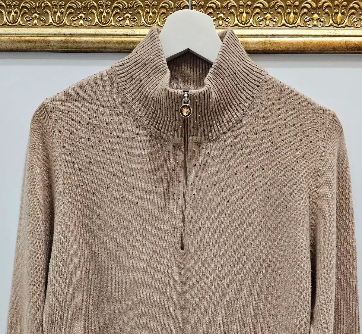  ゴルフ ハーフジップ ニット トップス その他 レディースウェア