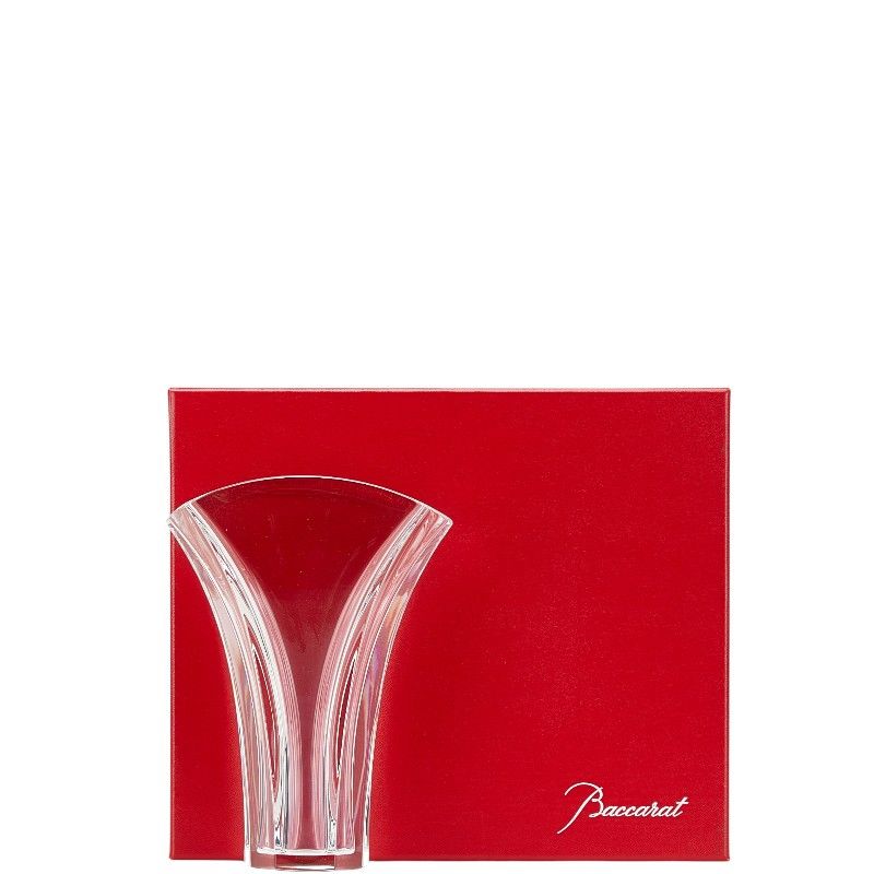 バカラ ギンコS 花瓶 フラワーベース 一輪挿し クリア 本物 ガラス