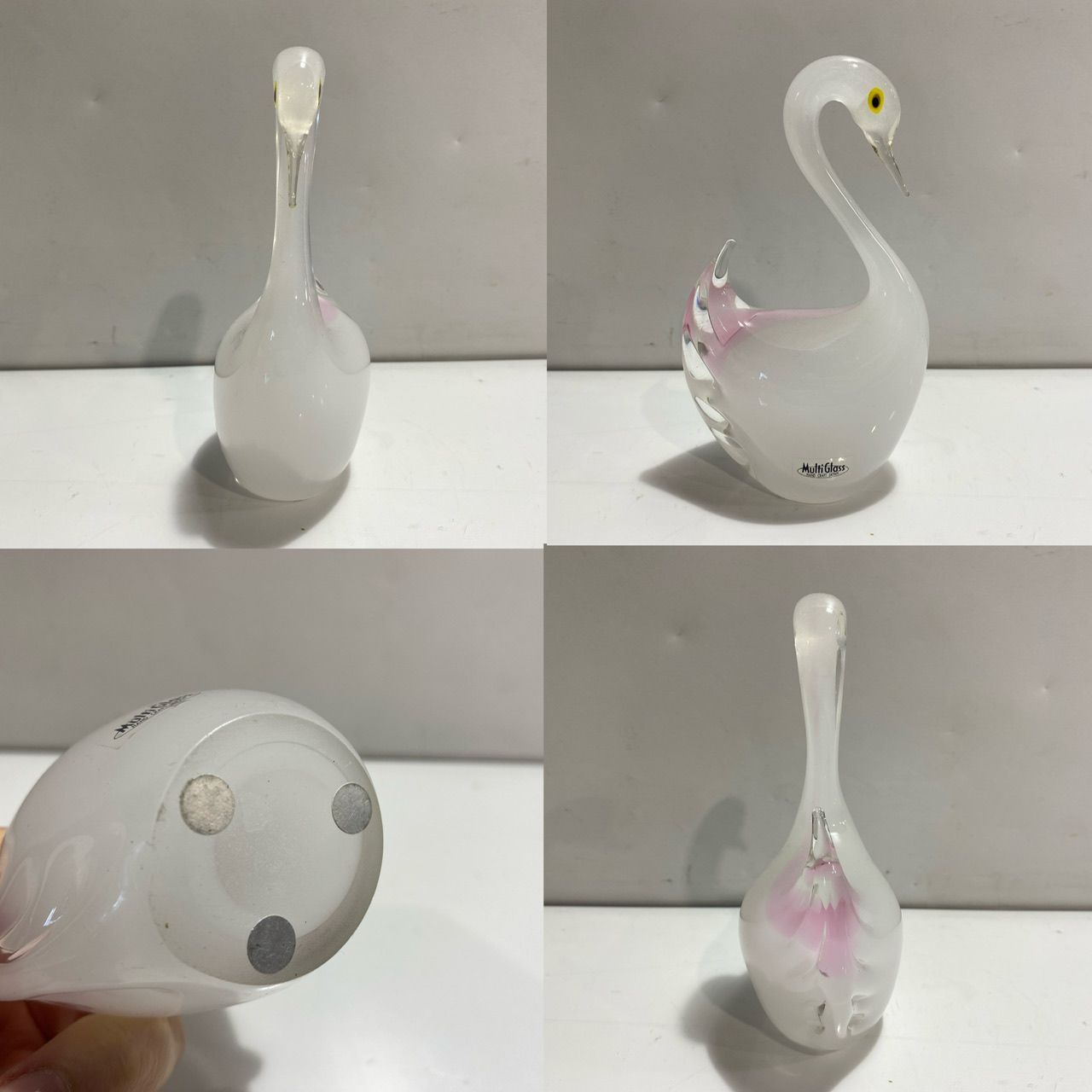 Multi Glass マルティグラス スワン インテリア雑貨 [管理No