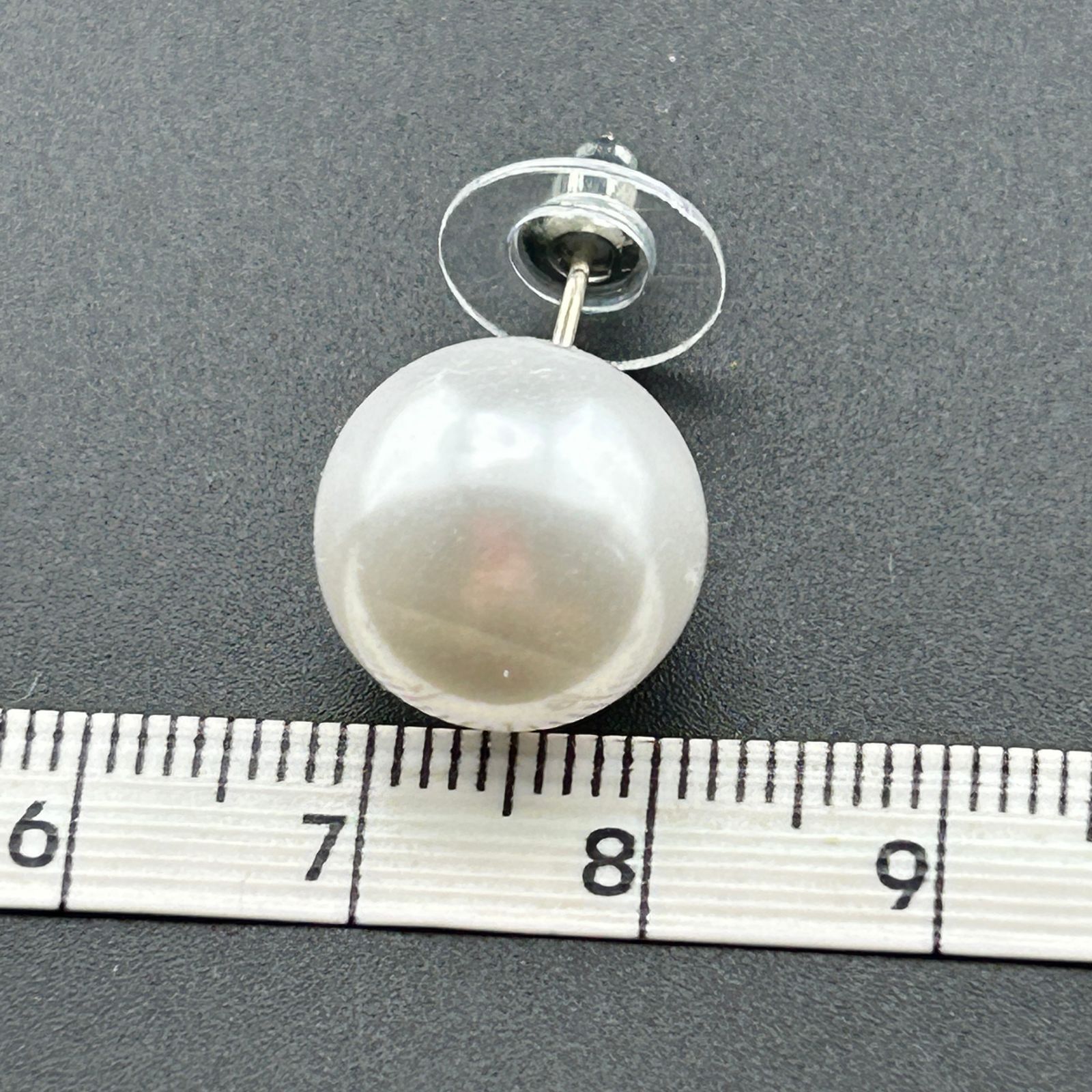 新品】アクセサリー ピアス スタッドピアス シルバー×ホワイト