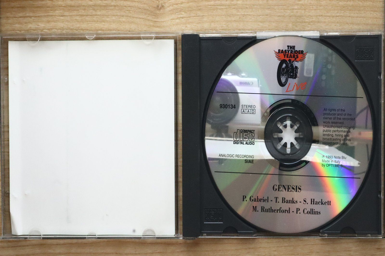 中古CD☆ジェネシス /Genesis□ The Easy Rider Generation In Concert