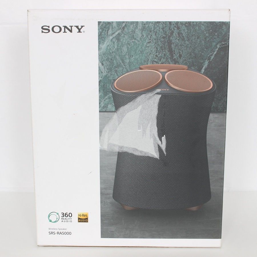 SONY SRS-RA5000 ワイヤレススピーカー 6.1ch 全方位スピーカーシステム搭載 360 Reality Audio ハイレゾ音源対応 ソニー 本体