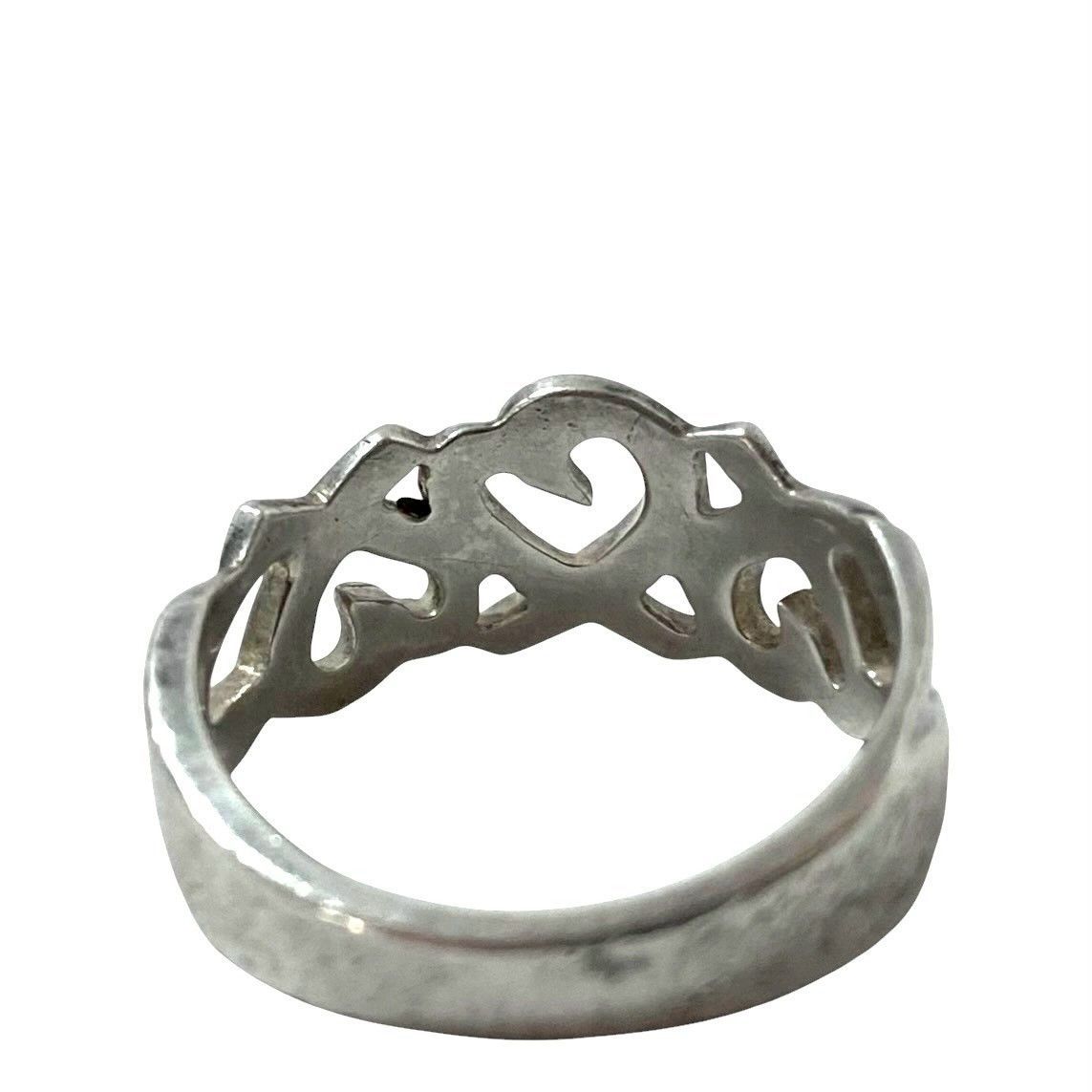 ✨ ティファニー ✨ パロマピカソ リング 925 シルバー ハート TIFFANY&Co. ティファニー トリプルラビングハート パロマ・ピカソ