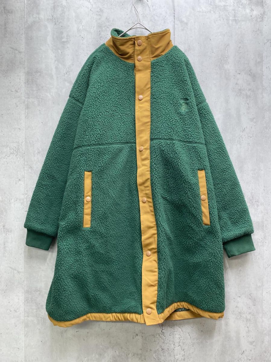 COBMASTER コブマスター フリース コート size38 グリーン メンズ