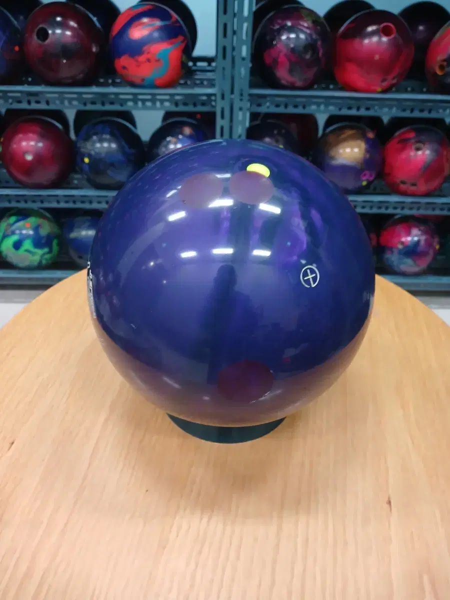 ボーリングボール 복원완 13 p TEMPEST バイオレット