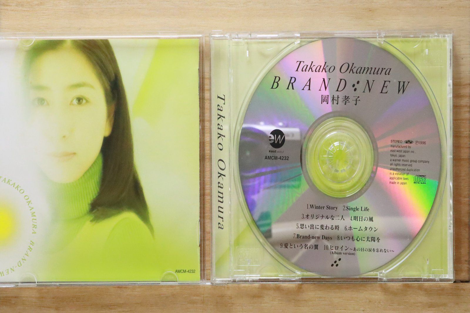 国内盤CD☆岡村孝子/Takako Okamura□ BRAND-NEW 【AMCM4232