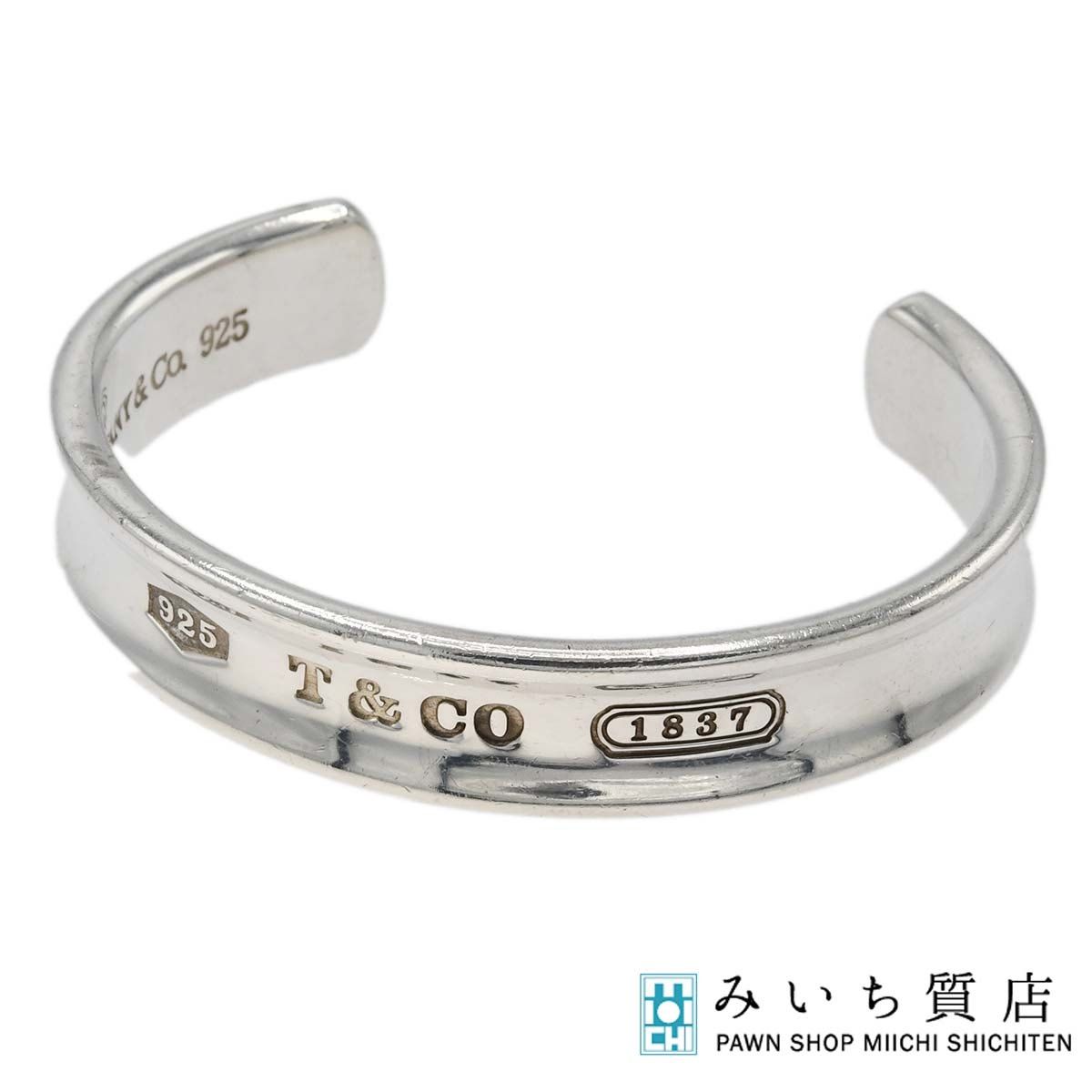 TIFFANY-Co. ティファニー バングル ナロー シルバー 925 約42.2g H19903