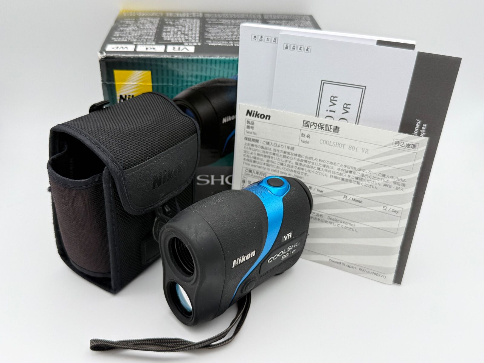 ニコン Nikon COOLSHOT 80i VR ゴルフ用レーザー距離計 中古完動品