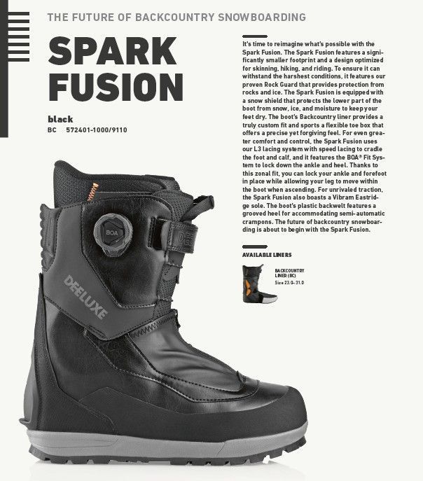 25-26 DEELUXE BOOTS SPARK FUSION BLACK 25.5cm 土日祝発送OK 12000