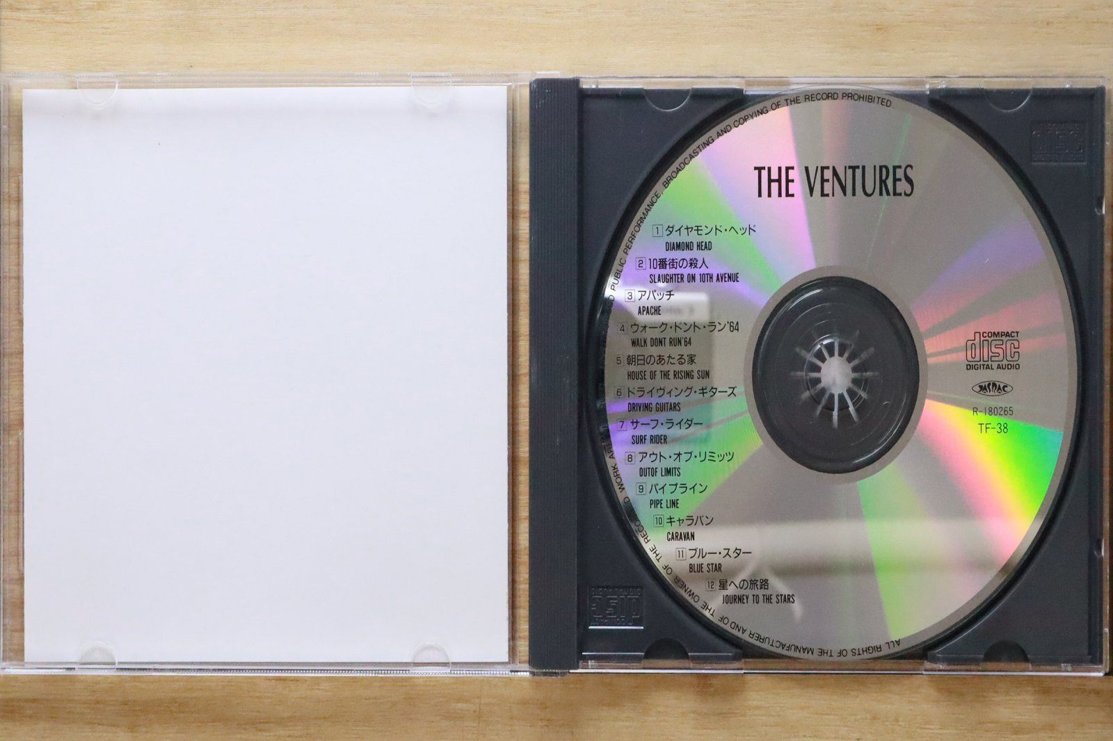 国内盤CD☆ザ・ベンチャーズ/The Ventures□ Self Titled 【TF38