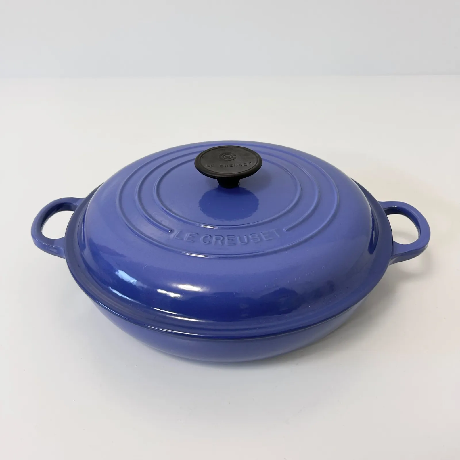 ル・クルーゼ【LE CREUSET】ビュッフェキャセロール/青ブルー26cm Le 公式 Creuset ル・クルーゼ ビュッフェ キャセロール 26cm ブルー