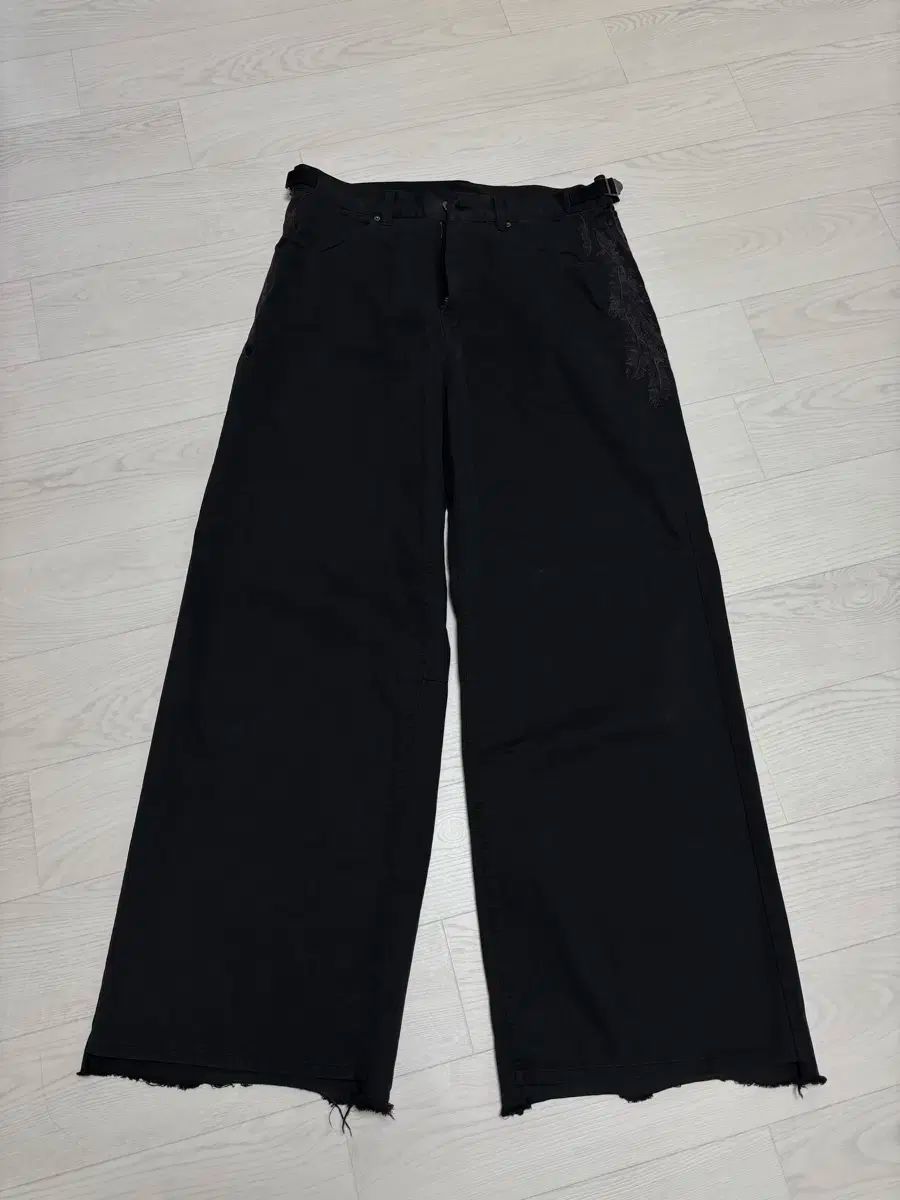 ポリテル フェザー ゴシマ パンツ ブラック XL 4