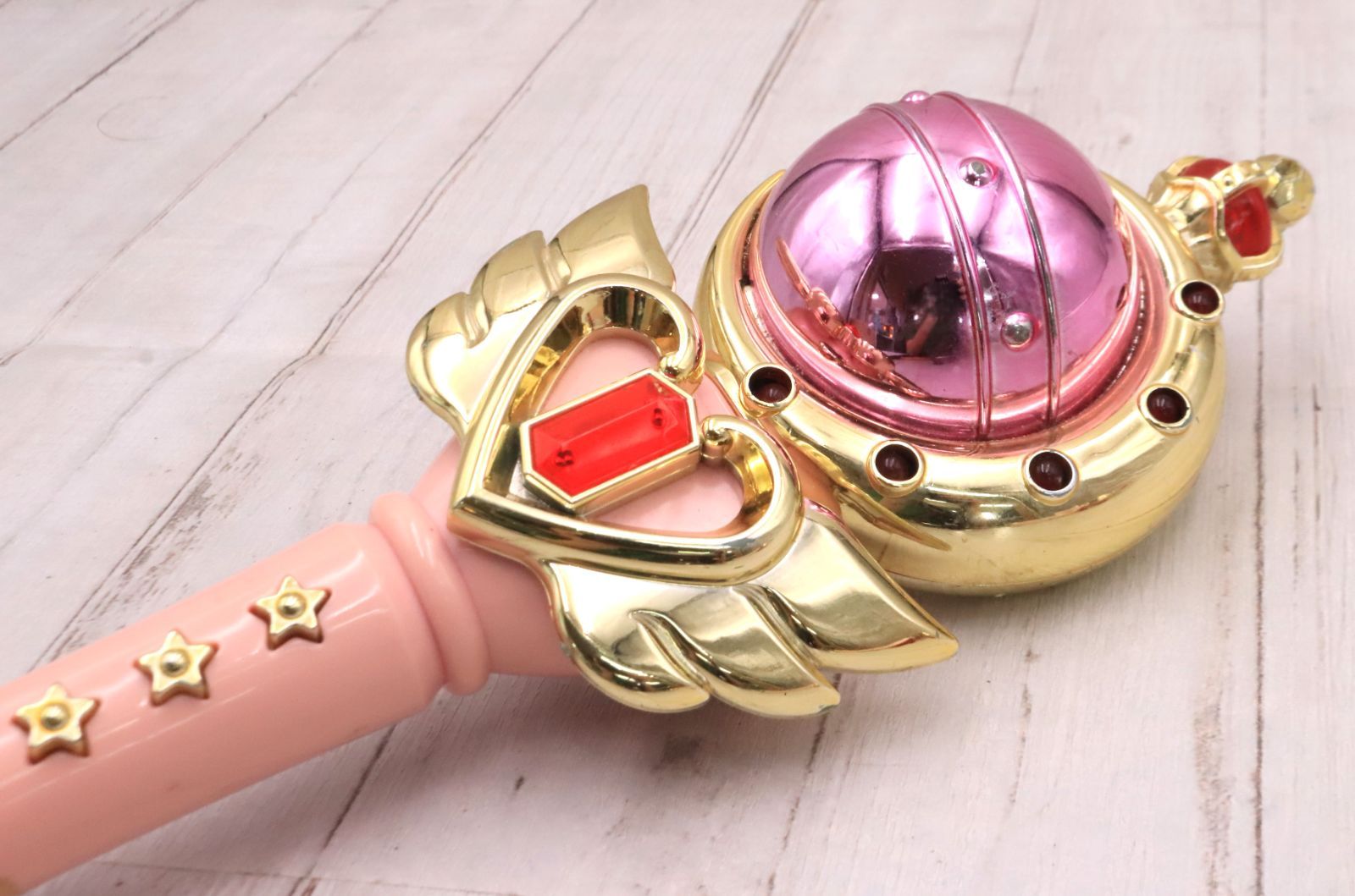 ト長】セーラームーン キューティームーンロッド ピンクムーン