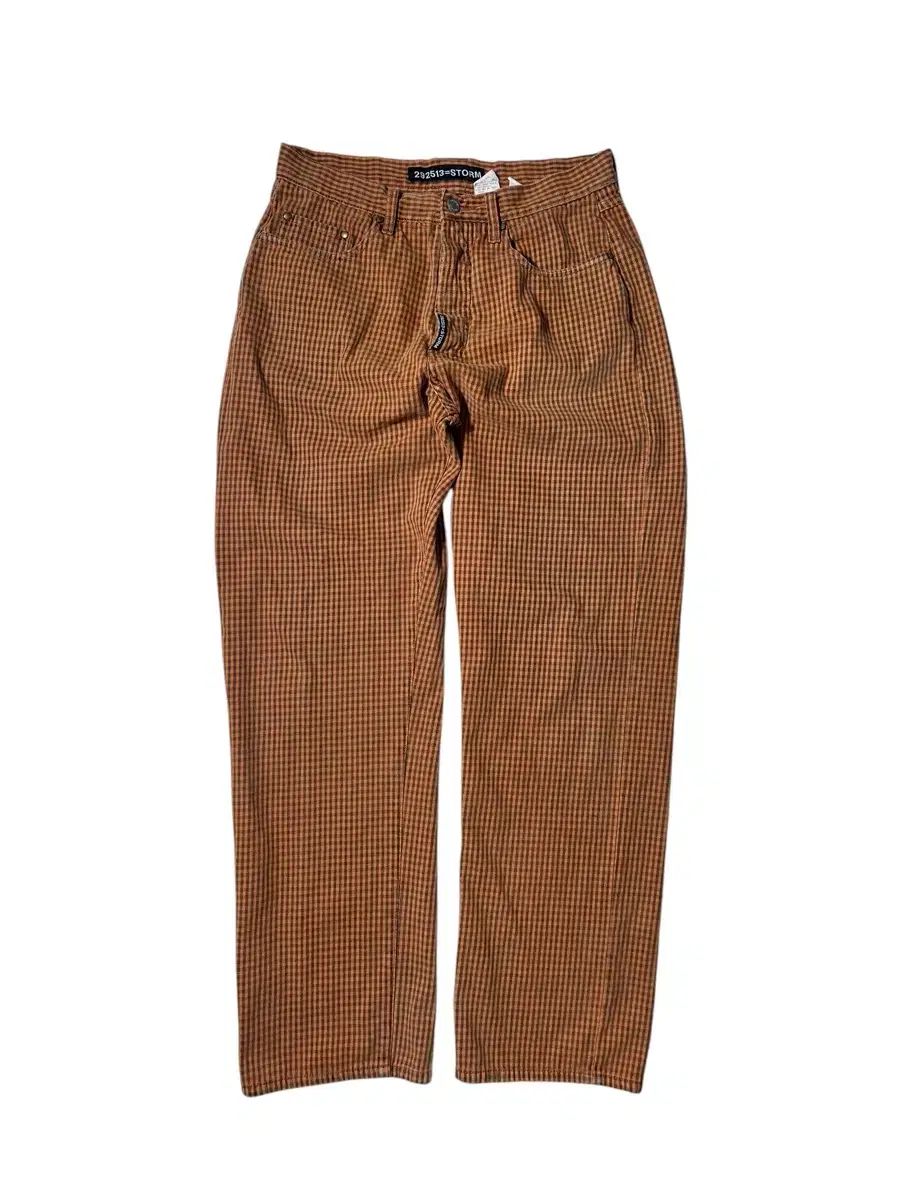 292513 STORM チェック ズボン 31