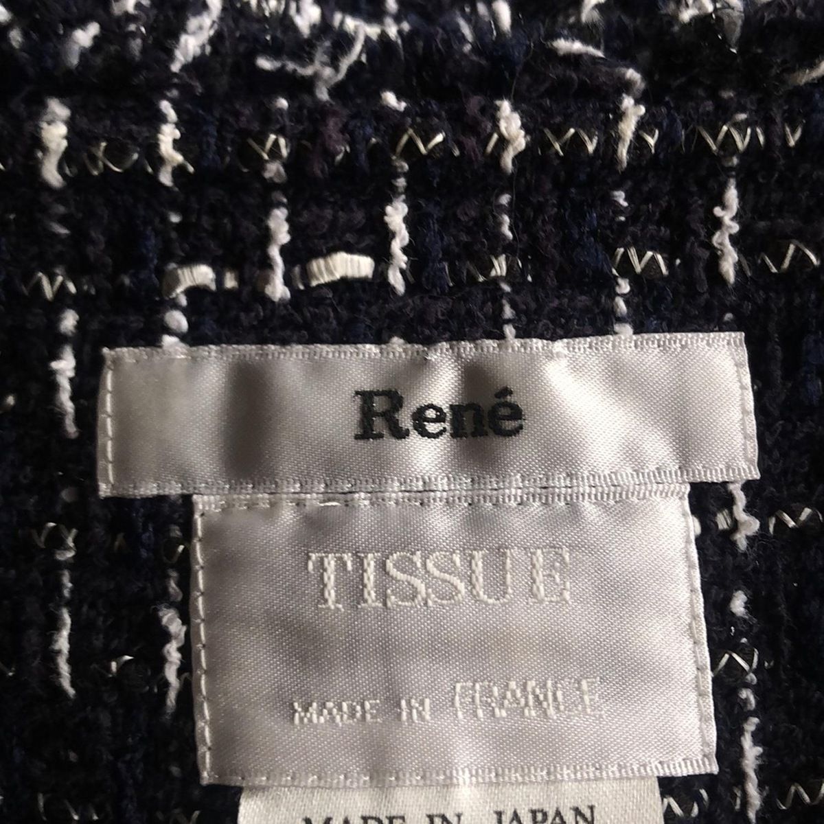 お値下げRene ルネ38 ワンピース　【美品】ネイビー 2025年最新】rene ルネ ワンピースの人気アイテム - メルカリ