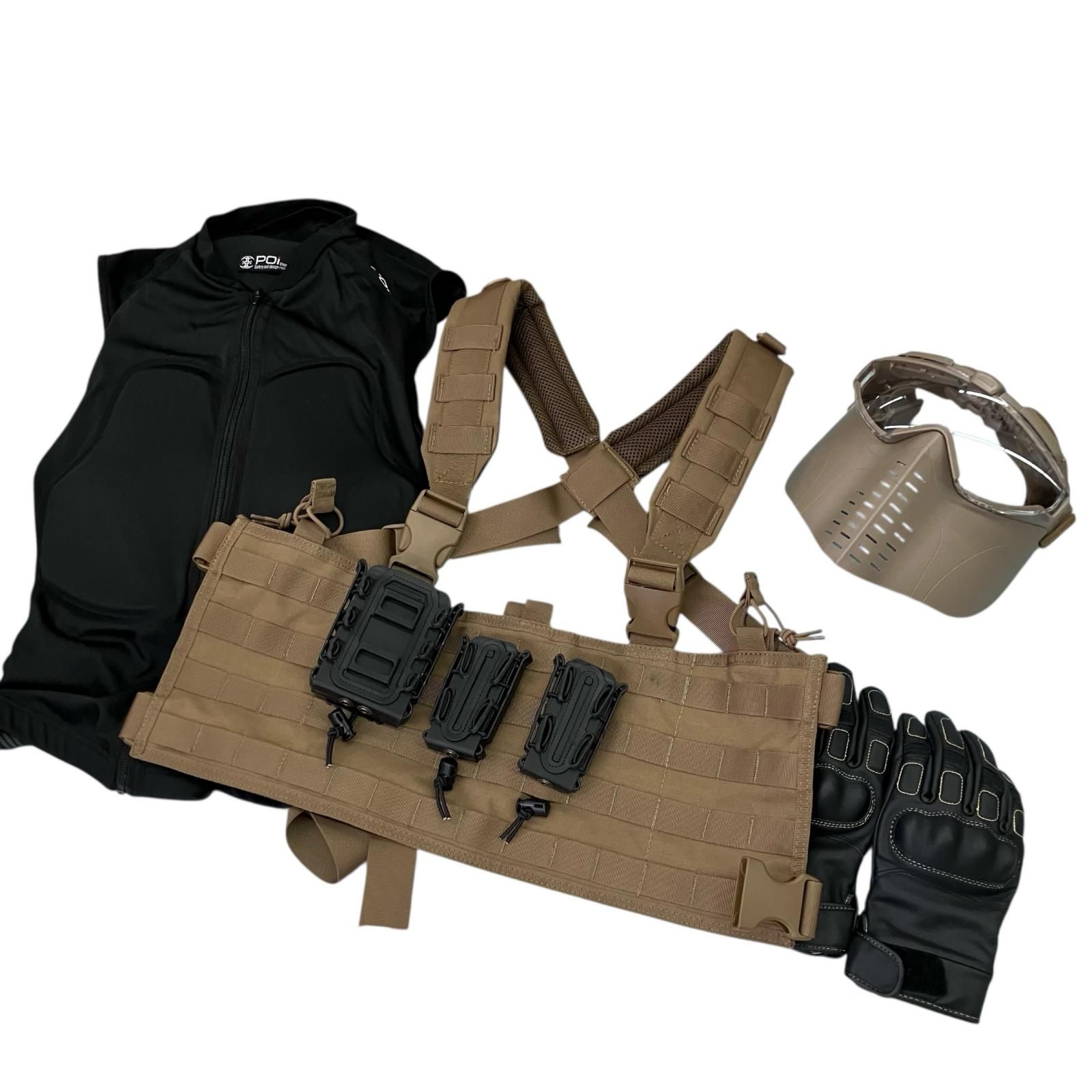 186001 サバイバルゲーム4点セット