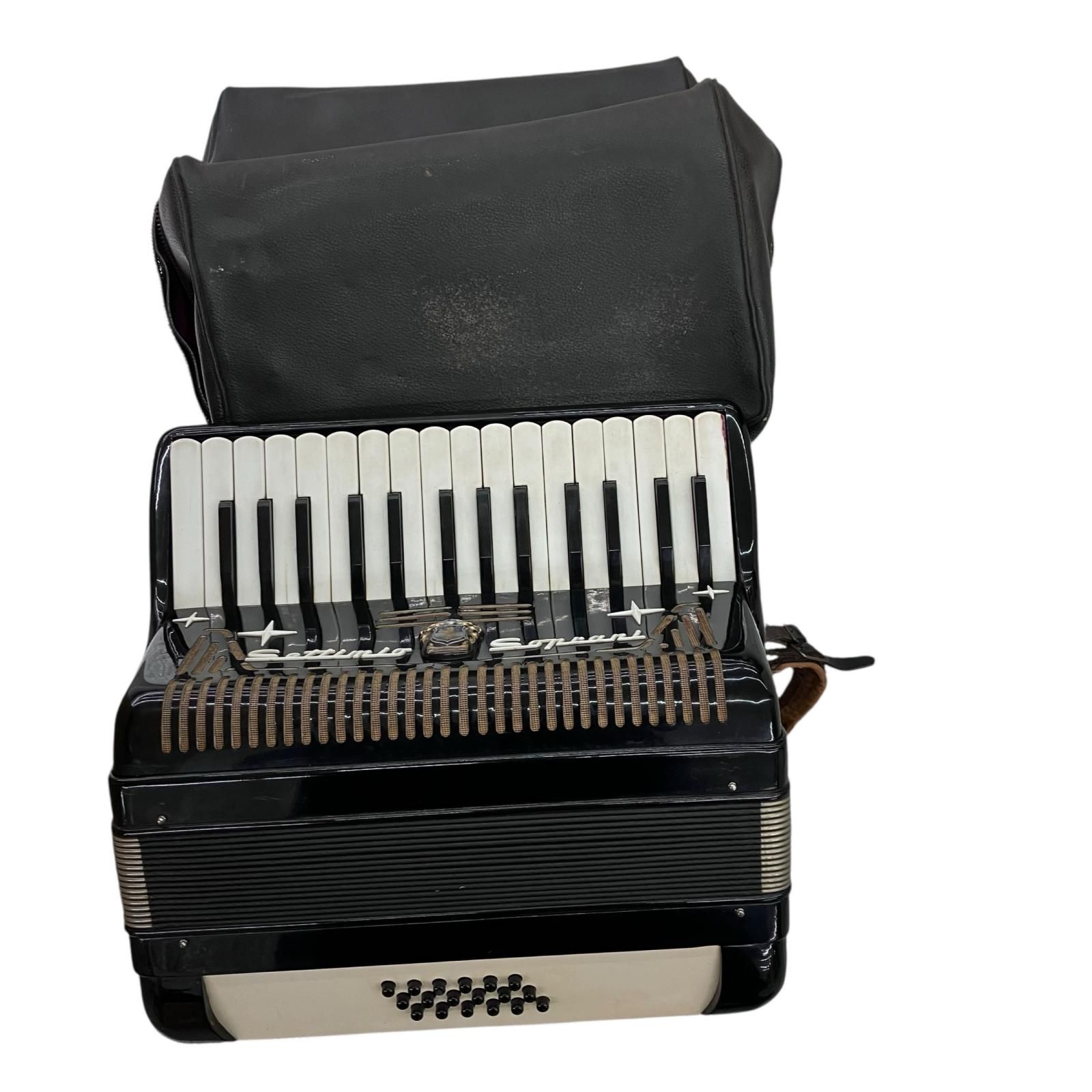 名門 イタリア SETTIMO SOPRANI社製 ビンテージ アコーディオン 41鍵盤