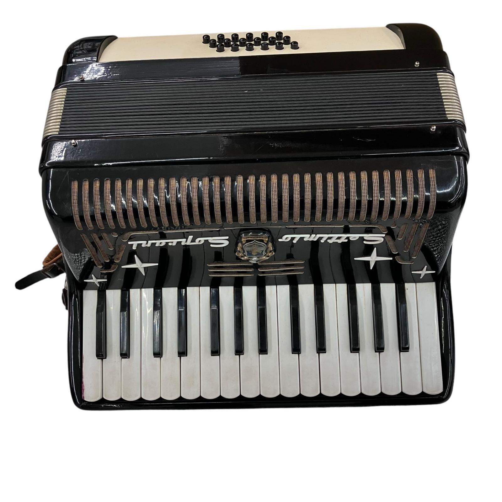 186000 動作確認済み Settimio アコーディオン Soprani 鍵盤楽器