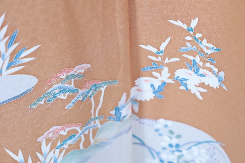 茶屋辻模様 三つ紋五三桐