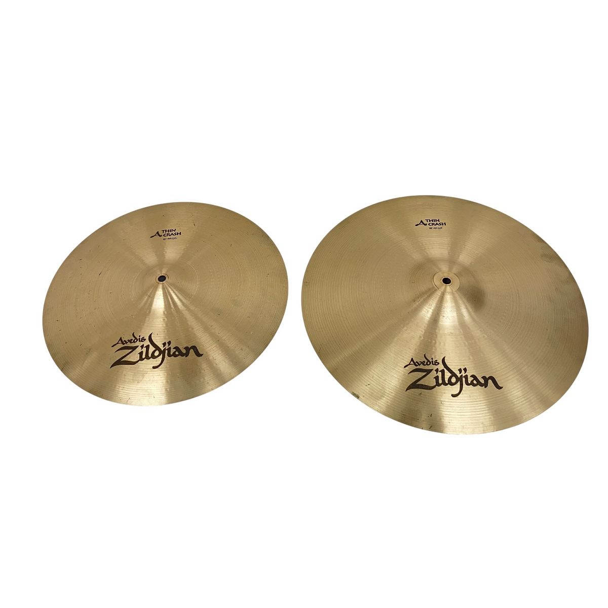 Zildjian USA AVEDIS TURKISH CYMBALS 18インチ 16インチセット シンバル ケース付き
